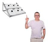Porta Condimentos 6 cubas Condimentadora Aço Inox Pizzarola. Absoluto Metais