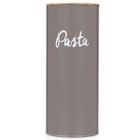 Porta Condimentos Pasta Pote Redondo Organizador para Massas Canister Haus Concept Warm Gray