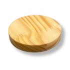 Porta Copo Madeira Pinus 10Cm Descanso Mesa e Bar