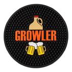 Porta Copos Balde De Gelo Bar Mat Growler Preto