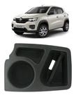 Porta Copos Console Renault Kwid (Todos) - PRETO - Preto