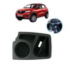 Porta Copos Treco Objetos Console Renault Kwid Todos Preto - Autoplast