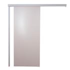 Porta Correr Branco Prime 70x210 C/kit Madeira Completa