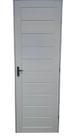 Porta De Giro De 210x80 Pvc Completa C/ Fechadura Branca Neve D - vanin portas e janelas