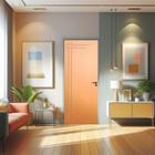 Porta de Madeira Bondoor 210x62cm Friso 06 Jb Portas Angelim