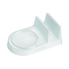 Porta Detergente Sanremo Cristal em Plástico Branco