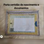 Porta documentos certidão de nascimento