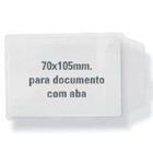 Porta Documentos P/Rg C/Aba Cristal 7X10,5Cm. Pct/100 Acp