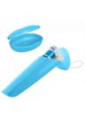 Porta Escova Dental UP + Saboneteira Viagens Bolsa Azul