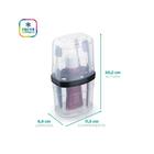 Porta Escovas Com Tampa Nitron