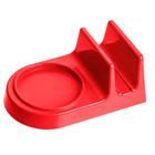 Porta Esponja e Detergente Vermelho 16,5x6,5x10,4 Cm - Sanremo