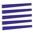 Porta Etiqueta Bandeja Gondola Fit 90 Cm Azul Kit Com 50 - Amapá