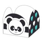 Porta Forminha 4 Pétalas Panda - 50 Unidades