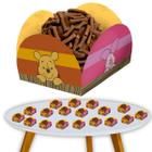 Porta Forminha de Doces Tema Ursinho Pooh e sua Turma - 40 Unidades - Festcolor