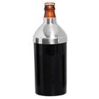 Porta Garrafa de Cerveja em Alumínio e Isopor Térmico 600Ml - Black