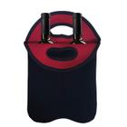 Porta Garrafas de Vinho em Neoprene Para 2 Garrafas