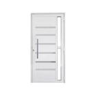 porta giros sala branco lambril DUPLO frisada 210x90 c/vidro DIREITA LINHA 25