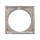 Porta Grelha Inox Clarinox Quadrada 10Cm 5162