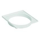 Porta Grelha Quadrada 150MM N20 Branco Amanco