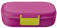 Porta Lanche Descomplica com divisória cor Pink Tupperware