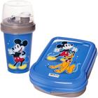 Porta lanche Garrafa 320ml Sanduicheira Disney Mickey - Plasutil