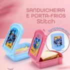 Porta Lanche Stitch Plástico Lancheira Academia Lancheira Escolar - Plasduran