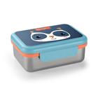 Porta lanches bento box Aço Inox Fisher Price Hot Cold Azul 800ml