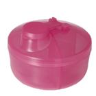 Porta Leite em Pó Rosa 260ml 3 Divisórias Neopan