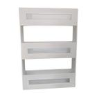 Porta Livros Book Mdf Lacado Branco Infantil Escritorio - R&R Décor