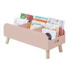 Porta Livros Revisteiro Infantil De Chão c/ pé palito - Montessori - 60cm