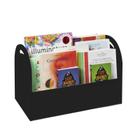 Porta Livros Revisteiro Organizador 4 nichos-Montessori-60cm