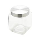 Porta Mantimento de Vidro com Tampa de Aço 1,2l - Bon Gourmet - Transparente