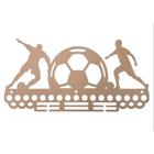 Porta Medalha Futebol Em Mdf Natural - Trovarelli