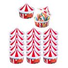 Porta Mix Circo Pote de Doces Festas e Lembrancinhas Kit 30