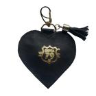 Porta- níquel bag charm Alice formato de Coração feito em Couro ROTA79
