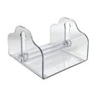 Porta Papel Guardanapo C/Apoio Cristal Organizador Mesa 13cm - Keita