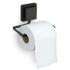 Porta Papel Higienico Autocolante 3M Piatina Preto
