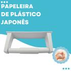 Porta Papel Higienico Plástico Japonês