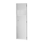 Porta Para Sauna de Alumínio 70 x 190 cm - Cor Branca - Abertura Direita