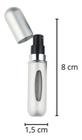 Porta Perfume Recarregável Portátil Várias Cores - Spray 5ml