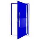 Porta Pivotante Lambril Visione com Puxador Super 210cm x 100cm Brimak