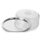 Porta Queijo Queijeira Boleira Inox Makinox 20Cm - Forma