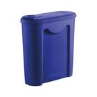 Porta Ração de Plástico 2,35L Azul Sanremo