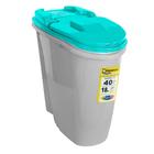 Porta Ração Dispenser Home 40L Plast Pet