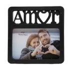 Porta Retrato Amor 10 X15 Preto Pf-1248 - Square - Square Center