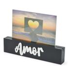 Porta Retrato De Madeira Display 10X15 Amor - FWB