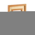 Porta Retrato Decorativo em Mdf com Rattan 10x15cm Mart