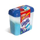 Porta Sabão em pó 1 Kg Com Dosador Azul - Issam