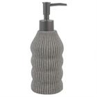Porta Sabonete Liquido Cinza em Resina 19,5cm PO0133 BTC