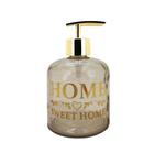 Porta Sabonete Líquido Vidro Sweet Home Bronze e Dourado 350ml - Yazi - Yangzi